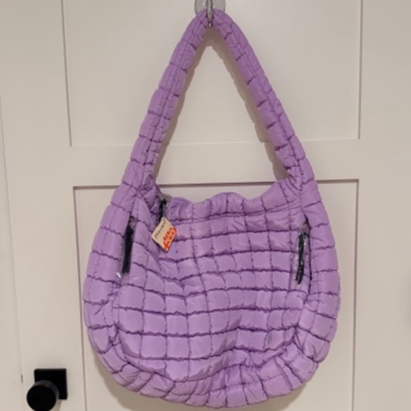 Free People Quilted Carryall Bag - Picture 1 of 2